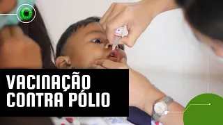 Poliomielite: campanha de vacinação começa em todo o país