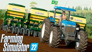 PLANTIO DE FEIJÃO PRETO NA FAZENDA DOS GURI | Os Guri | Farming Simulator 22 - EP 5