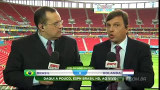 Mauro Cezar Pereira - 12/07/14 - Pré-Jogo - Brasil 0 X 3 Holanda