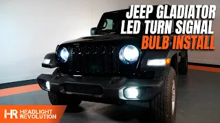 Jeep Gladiator Front LED Turn Signal Bulb Upgrade