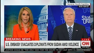 Graham Joins Dana Bash to Discuss Abortion, the Crisis in Sudan and More