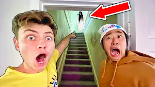 We Found This in the Attic!! (Ghost Caught on Camera)