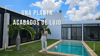 Casa de UNA PLANTA en cholul,  ¡Conoce sus acabados!  (Sin Disponibilidad).✨