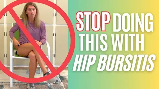 4 Positions to AVOID with lateral hip pain and hip bursitis