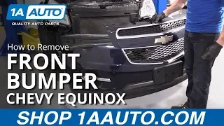 How to Remove Front Bumper 10-17 Chevy Equinox