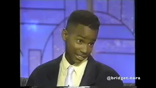 Tevin Campbell Interview with Arsenio Hall (1990)