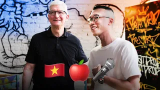 Lần đầu trực tiếp phỏng vấn bác Tim Cook và chị Suboi ở Hà Nội: Cảm giác không thể nào quên!