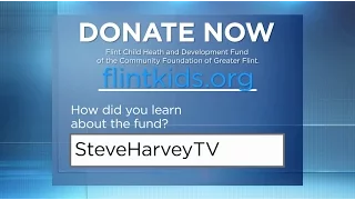 #FlintWaterCrisis: You can help! || STEVE HARVEY