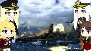 gacha azur lane reacto The death of Yamato (Battleship) Yamato ww2 end