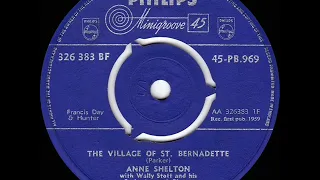 1st RECORDING OF: The Village Of St. Bernadette - Anne Shelton (1959)