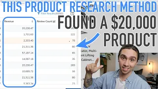 Amazon FBA Product Research Method That Found Us a $10,000 Per Month Passive Income Machine in 2022!
