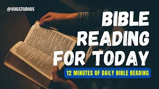 March 11, 2022 - Bible Reading Audio | Bible Stories