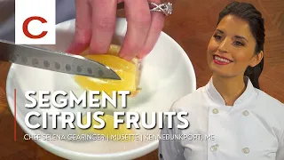 How to Segment a Lemon | Chef Selena Gearinger | Tips & Techniques