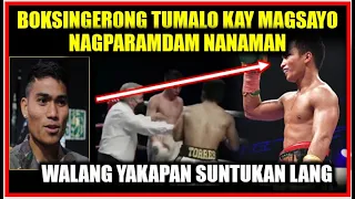 BOKSINGERONG TUMALO KAY MAGSAYO NAG PAKITANG GILAS NANAMAN