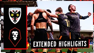 EXTENDED HIGHLIGHTS | AFC Wimbledon 2-3 Salford City