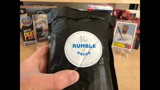 New! Rumble Pack HOF Baseball Series 2 ** 1/1! Hits! **