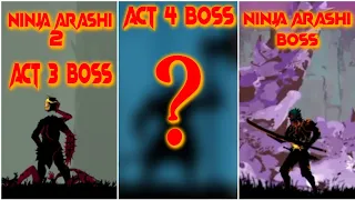 Ninja Arashi 2 All Boss Fight | Ninja Arashi 2 Act 4 Final Boss Fight | Epic Omkar Playz