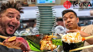 Kura Revolving Sushi Bar - Conveyor Belt Sushi Time!
