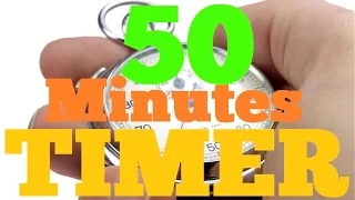 50 Minutes Timer Countdown Clock Alarm