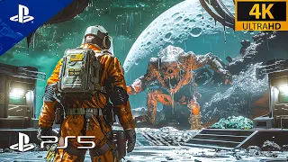 MOON OUTBREAK | | LOOKS ABSOLUTELY TERRIFYING | Ultra Realistic Graphics | 4K The Callisto Protocol