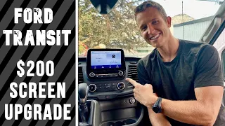 Ford Transit DIY 8" Screen Upgrade (UPDATED)