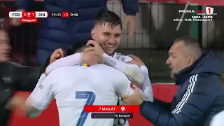 GOOOL! Botoșani - Dinamo 2-1. Mailat înscrie în minutul 90+3! Blestemul prelungirilor pentru Dinamo