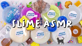 SATISFYING SLIME ASMR 🌙 Moon Valley Underrated Slime Shop Unboxing