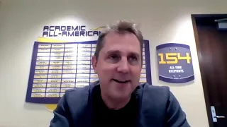 JAY CLARK INTERVIEW PRIOR TO START OF HIS FIRST SEASON AS LSU GYMNASTICS HEAD COACH