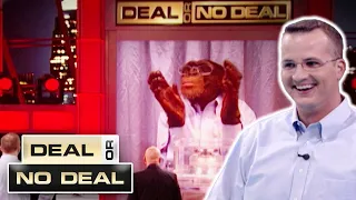 Man Versus Monkey! | Deal or No Deal US | Deal or No Deal Universe