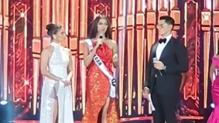 Q&A segment:  - Patricia Magtanong  Binibining Pilipinas International  2019