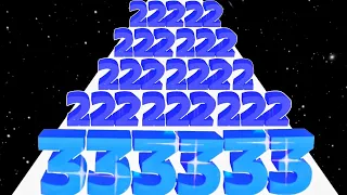 Number Master vs Ball Run 3D - Number Merge 2048 - Satisfying ASMR Gameplay
