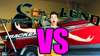 CrestLiner VS Lund! WATCH BEFORE BUYING! Top 3 Differences!