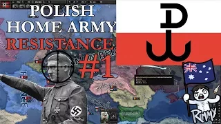 Polish Home Army Resistance - HOI4 Collaborate or Resist #1