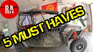 Top 5 RZR must have upgrades!