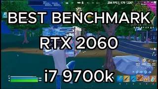 RTX 2060 Fortnite Chapter 4 s4 & i7 9700k Gaming Benchmark 1080p PERFORMANCE MODE