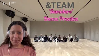 &TEAM 'Samidare' Dance Practice Reaction