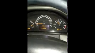 Mercedes W210 E200 kompressor automatic acceleration 0-100km/h