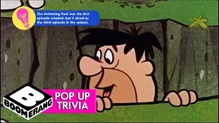 The Flintstones | The Swimming Pool | Pop Up Trivia | Boomerang Official