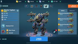 Typhon Scorcher MK3 | 40% extra damage | War Robots Gameplay