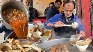 THE HEALTHY BREAKFAST OF LAHORE - SHAKEEL BONG PAYE | SIRI PAYE - LAHORE BEST BONG PAYE IN RAMADAN