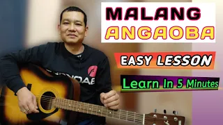 🔥Malang Angaoba | Diana Moirangthem Feat. Felix Yumnam | Easy Guitar Chords & Lesson