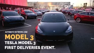 First Model 3 Handovers | Highlights.