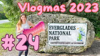 DAY 24 - The Everglades! | Vlogmas 2023 | Knitty Natty