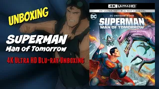 Superman: Man of Tomorrow Ultra HD Blu-ray Unboxing