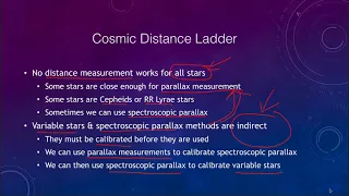 Lesson 19 - Lecture 3 - Distances - Spectroscopic Parallax - OpenStax