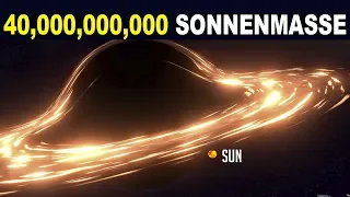 Monster Schwarzes Loch Mit Einer Masse Von 40 000 000 000 Sonnen