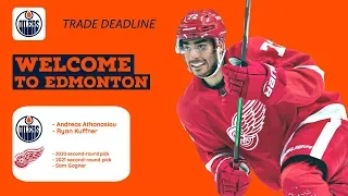 Andreas Athanasiou (#72) Acquired by EDM | 2019-20 Goals | Every Goal w/ DET