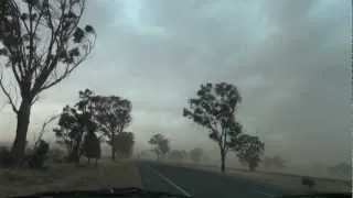 Severe Storm near Temora, NSW - 27th November 2012