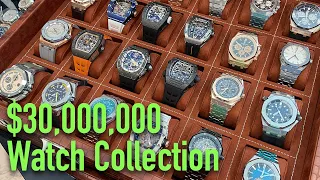 The greatest Audemars Piguet & Richard Mille collection in Dubai - Royal Oak skeleton concept & more