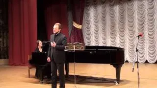 P.I.Tchaikovsky - I Have Opened The Window; Maxim Kuzmin-Karavaev (bass), Olga Vorobyeva (piano)